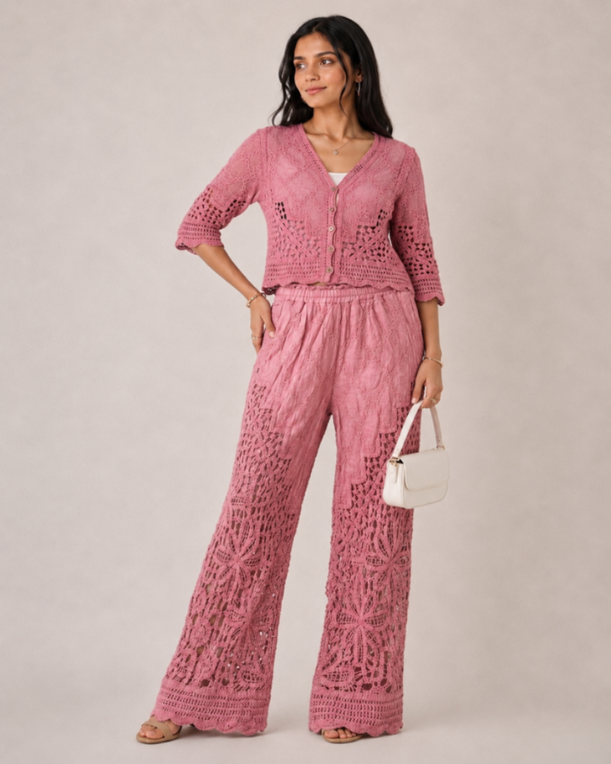 Breeze Crochet Co-ord Set