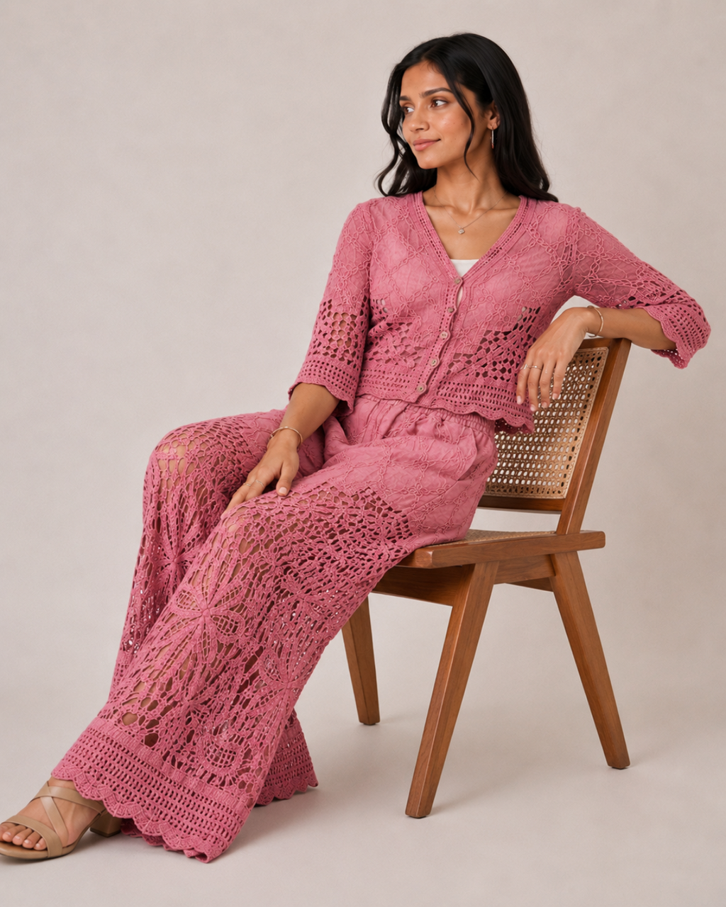 Breeze Crochet Co-ord Set
