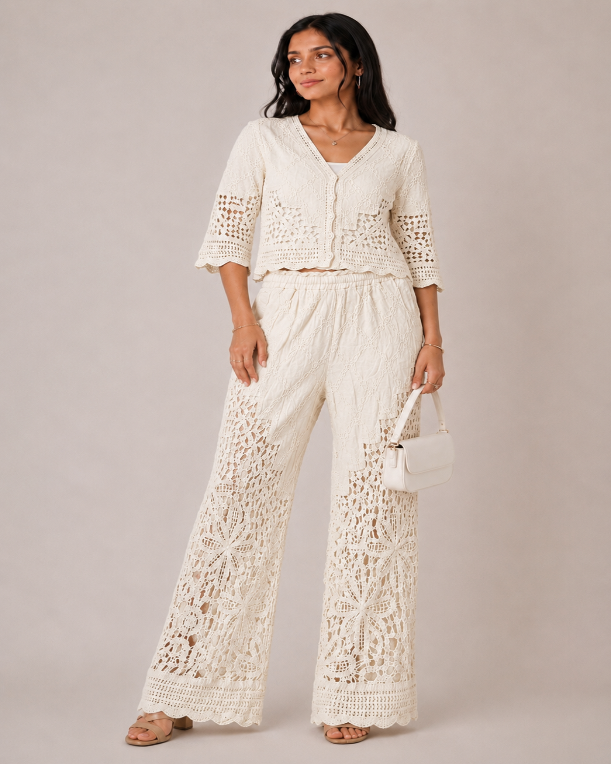Breeze Crochet Co-ord Set