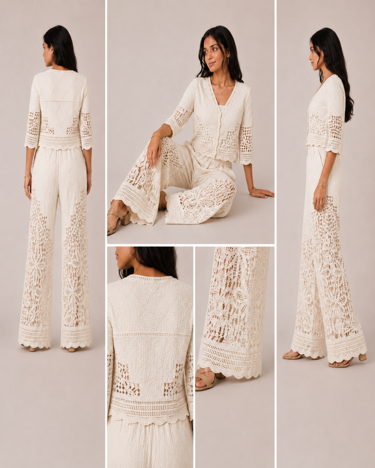 Breeze Crochet Co-ord Set