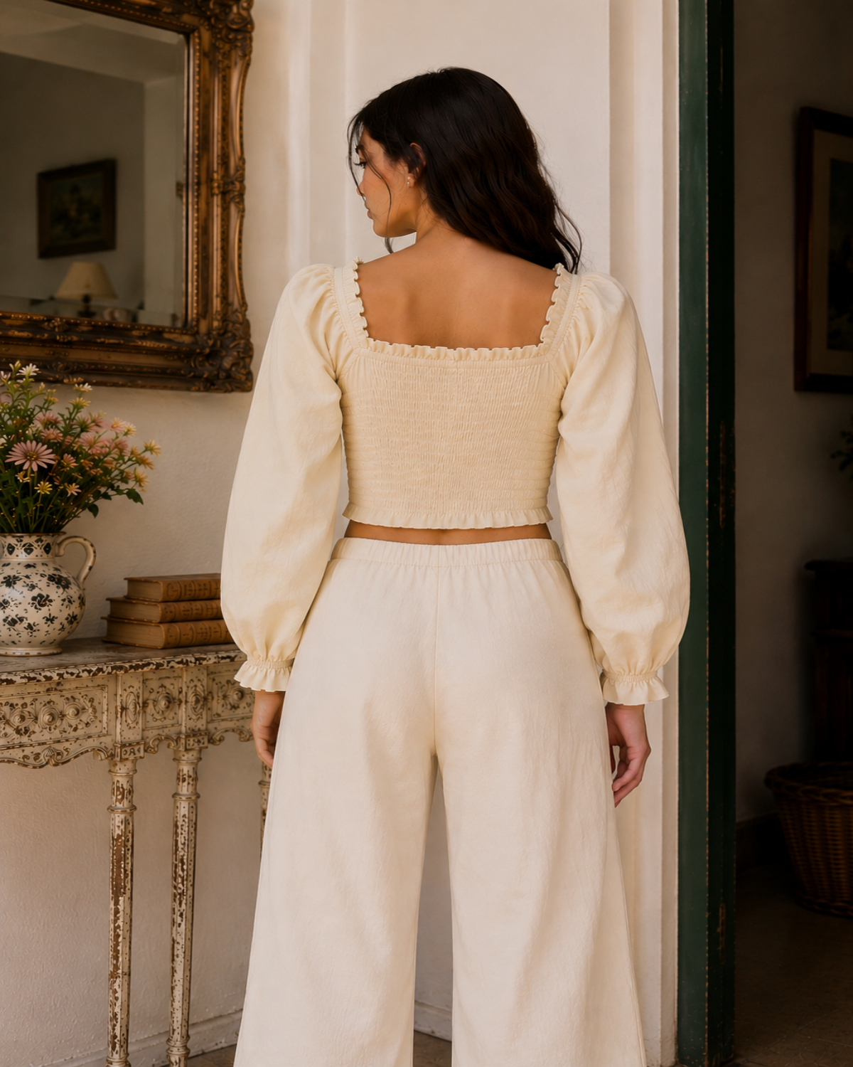 Vintage Lace Corset Top